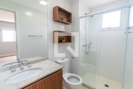 Banheiro da Suíte de apartamento para alugar com 2 quartos, 68m² em Jardim Prudência, São Paulo