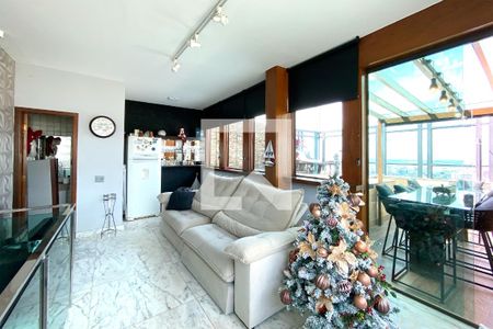 Sala de Estar de apartamento à venda com 3 quartos, 1600m² em Santo Antônio, Belo Horizonte