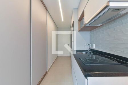 Cozinha de kitnet/studio para alugar com 1 quarto, 25m² em Campo Belo, São Paulo