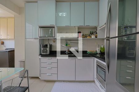 Cozinha de apartamento à venda com 3 quartos, 98m² em Palmares, Belo Horizonte