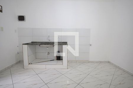 Cozinha de casa para alugar com 1 quarto, 30m² em Campestre, Santo André