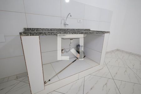 Cozinha de casa para alugar com 1 quarto, 30m² em Campestre, Santo André