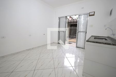 Cozinha de casa para alugar com 1 quarto, 30m² em Campestre, Santo André