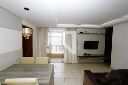 Sala de apartamento para alugar com 3 quartos, 85m² em Buritis, Belo Horizonte