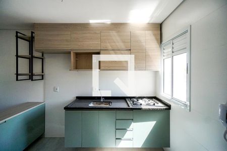 Sala e cozinha de apartamento para alugar com 2 quartos, 64m² em Vila Matilde, São Paulo