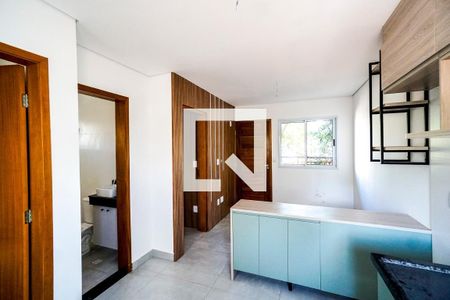 Sala e cozinha de apartamento para alugar com 2 quartos, 64m² em Vila Matilde, São Paulo