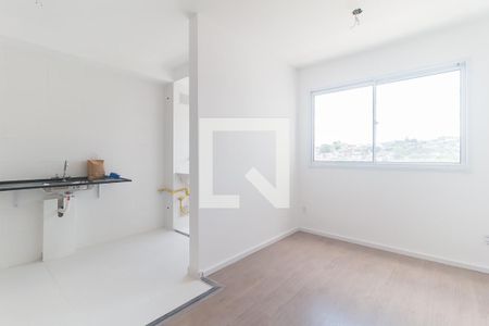 Sala/Cozinha de apartamento para alugar com 2 quartos, 40m² em Vila Nova Cintra, Mogi das Cruzes