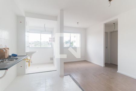 Sala/Cozinha de apartamento para alugar com 2 quartos, 40m² em Vila Nova Cintra, Mogi das Cruzes