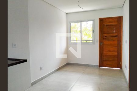 Sala e cozinha de apartamento para alugar com 2 quartos, 38m² em Vila Matilde, São Paulo