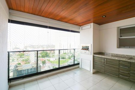 Varanda de apartamento para alugar com 3 quartos, 105m² em Jardim Caravelas, São Paulo