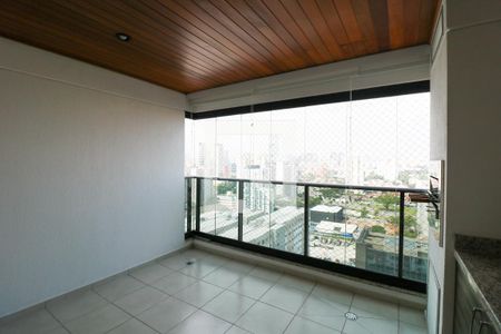 Varanda de apartamento para alugar com 3 quartos, 105m² em Jardim Caravelas, São Paulo