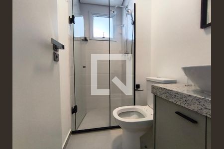 Banheiro de apartamento para alugar com 1 quarto, 31m² em Vila Dom Pedro I, São Paulo