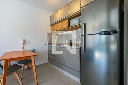 Sala/Cozinha de apartamento para alugar com 1 quarto, 32m² em Pinheiros, São Paulo