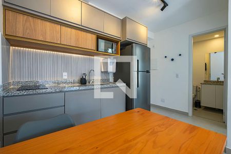 Sala/Cozinha de apartamento para alugar com 1 quarto, 32m² em Pinheiros, São Paulo