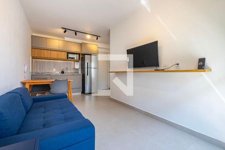 Sala/Cozinha de apartamento para alugar com 1 quarto, 32m² em Pinheiros, São Paulo