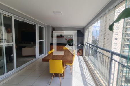 Varanda gourmet de apartamento para alugar com 4 quartos, 154m² em Jardim Flor da Montanha, Guarulhos