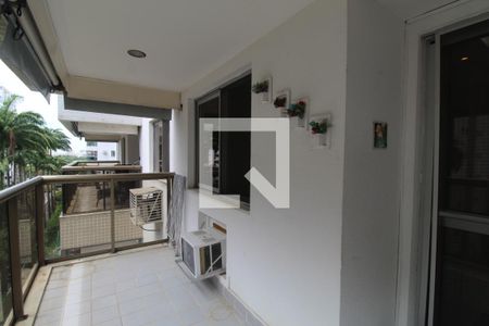 Sala - Varanda de apartamento para alugar com 2 quartos, 74m² em Barra Olímpica, Rio de Janeiro