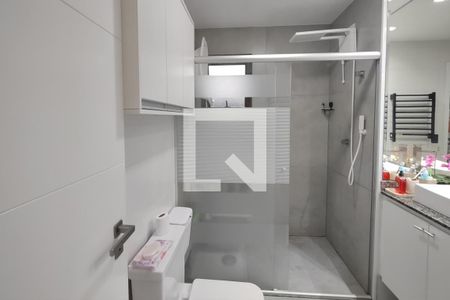 Banheiro de kitnet/studio à venda com 1 quarto, 42m² em Boa Vista, São Caetano do Sul