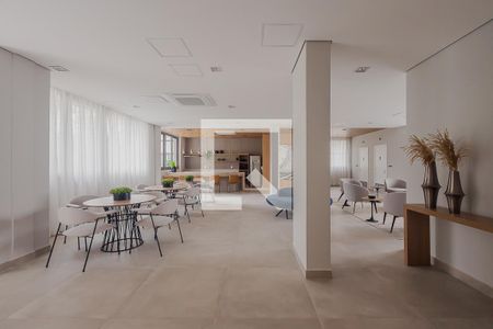 Salão de Festas de kitnet/studio à venda com 1 quarto, 30m² em Pinheiros, São Paulo