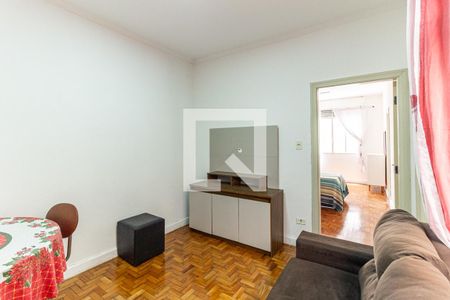 Sala de apartamento para alugar com 1 quarto, 52m² em República, São Paulo