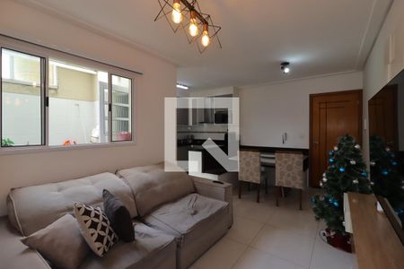 Sala de apartamento para alugar com 2 quartos, 63m² em Parque Novo Oratório, Santo André