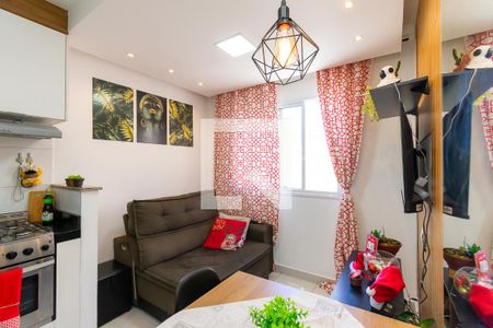 Sala de apartamento para alugar com 2 quartos, 32m² em Jardim Planalto, São Paulo