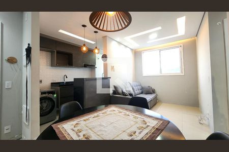Sala de apartamento para alugar com 2 quartos, 45m² em Castelo, Santos
