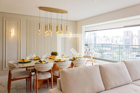 Sala de apartamento à venda com 3 quartos, 116m² em Barra Funda, São Paulo