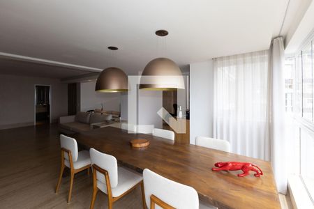 Sala Gourmet de apartamento à venda com 3 quartos, 220m² em Vila Castela, Nova Lima