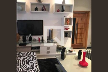 Sala de casa de condomínio à venda com 3 quartos, 310m² em Taquara, Rio de Janeiro