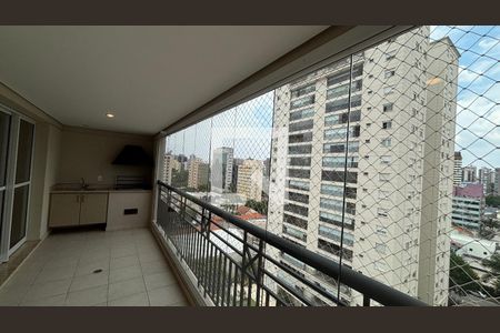 Sala - Sala de Jantar Varanda de apartamento para alugar com 3 quartos, 129m² em Jardim, Santo André