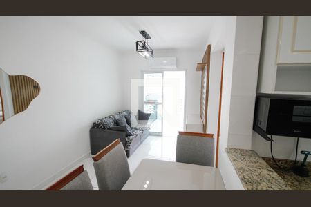 Sala de apartamento para alugar com 1 quarto, 45m² em Vila Tupi, Praia Grande