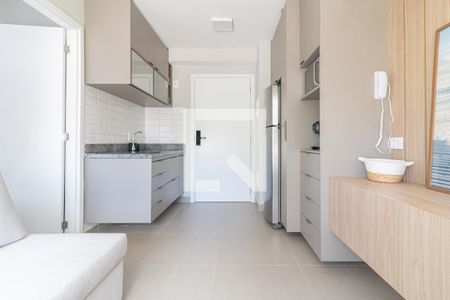 Sala de apartamento para alugar com 1 quarto, 27m² em Vila Olímpia, São Paulo