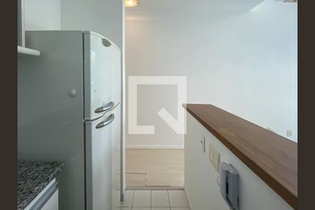Cozinha de apartamento para alugar com 1 quarto, 50m² em Indianópolis, São Paulo