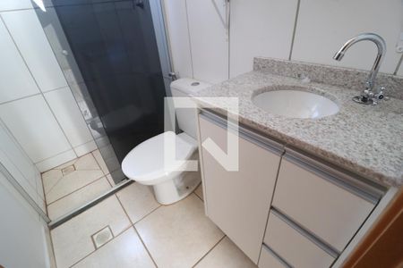 Banheiro Social de apartamento para alugar com 2 quartos, 50m² em Aclimação, Uberlândia