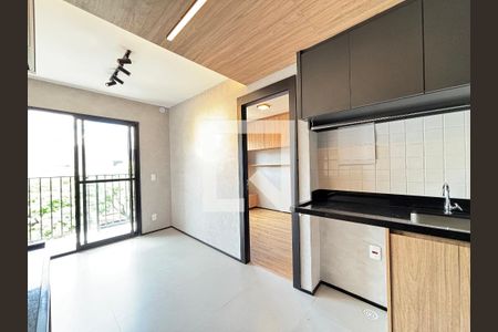 Sala/Cozinha de apartamento para alugar com 1 quarto, 25m² em Vila Olímpia, São Paulo