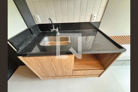 Sala/Cozinha de apartamento para alugar com 1 quarto, 25m² em Vila Olímpia, São Paulo