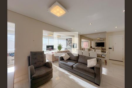 Sala de apartamento à venda com 3 quartos, 134m² em Vila Anastácio, São Paulo