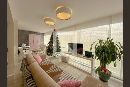 Varanda Gourmet de apartamento à venda com 3 quartos, 134m² em Vila Anastácio, São Paulo