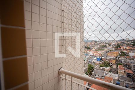 VARANDA DA SALA de apartamento à venda com 3 quartos, 62m² em Parque Maria Domitila, São Paulo