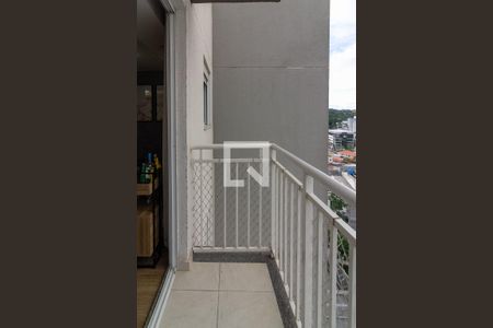 Varanda Sala de apartamento à venda com 1 quarto, 36m² em Jardim Marajoara, São Paulo