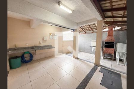 Área comum - Churrasqueira de apartamento à venda com 2 quartos, 45m² em Parque Maracana, Contagem