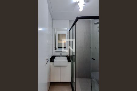 Banheiro de kitnet/studio à venda com 1 quarto, 18m² em Paraíso, São Paulo
