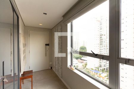 Hall de entrada de apartamento para alugar com 2 quartos, 105m² em Vila Nova Conceição, São Paulo