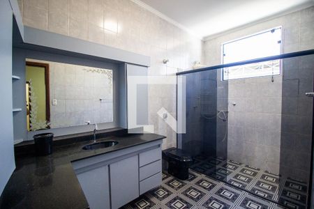 Banheiro da Suíte  de casa para alugar com 5 quartos, 500m² em Jardim Simus, Sorocaba