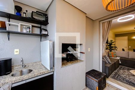 Varanda da Sala de apartamento à venda com 3 quartos, 74m² em Mooca, São Paulo