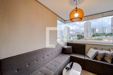 Varanda da Sala de apartamento à venda com 3 quartos, 74m² em Mooca, São Paulo