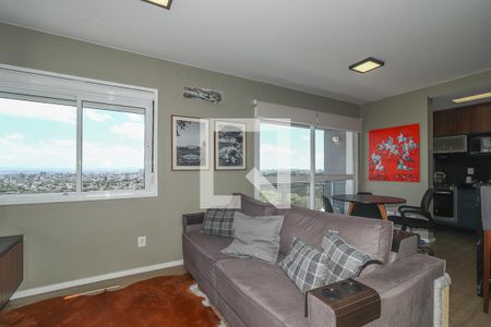 Sala de apartamento para alugar com 1 quarto, 64m² em Jardim Itu, Porto Alegre