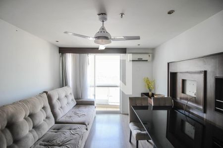 Sala de apartamento para alugar com 1 quarto, 80m² em Centro, Nova Iguaçu