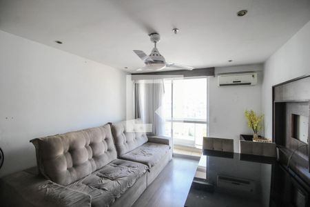 Sala de apartamento para alugar com 1 quarto, 80m² em Centro, Nova Iguaçu
